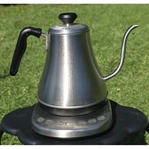 Willow & Everett Electric Gooseneck Kettle HB-3166C Stainless Steel Tested Works